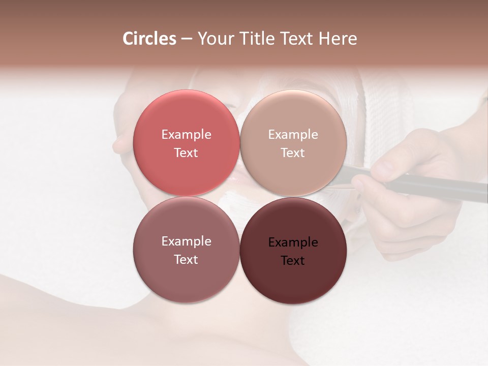 Healthy Horizontal Face PowerPoint Template