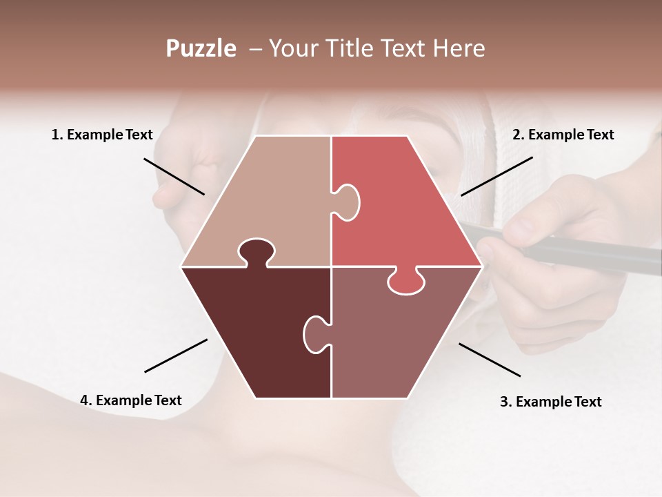 Healthy Horizontal Face PowerPoint Template