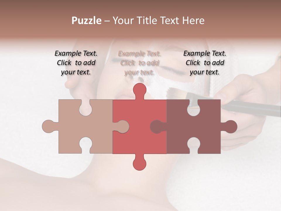 Healthy Horizontal Face PowerPoint Template