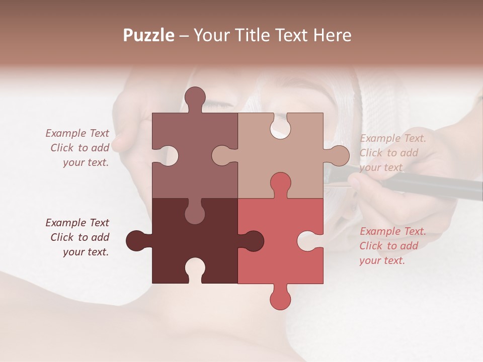 Healthy Horizontal Face PowerPoint Template