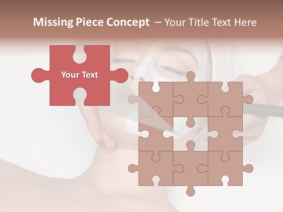 Healthy Horizontal Face PowerPoint Template