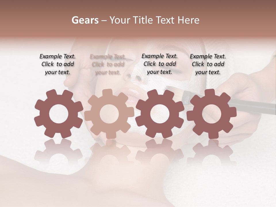 Healthy Horizontal Face PowerPoint Template