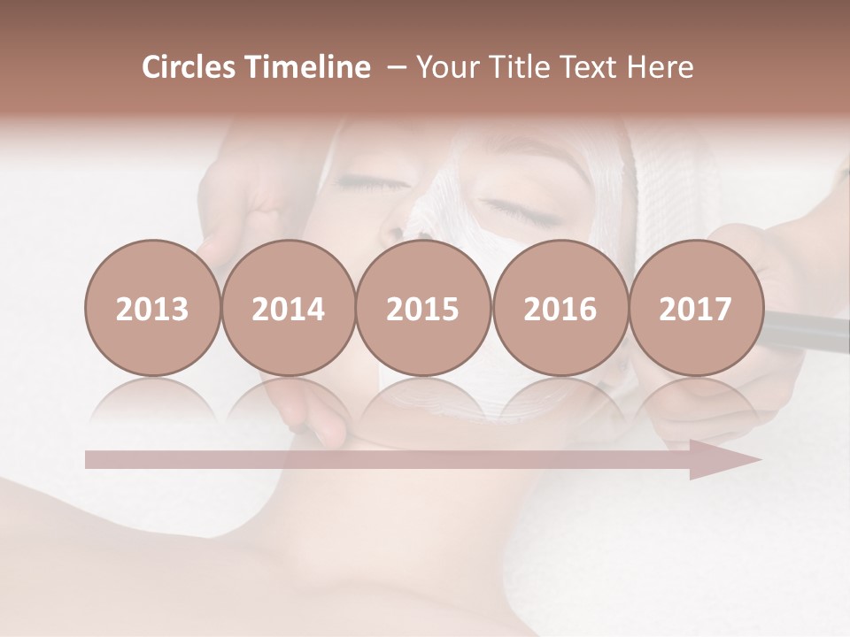 Healthy Horizontal Face PowerPoint Template