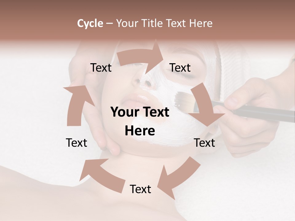 Healthy Horizontal Face PowerPoint Template