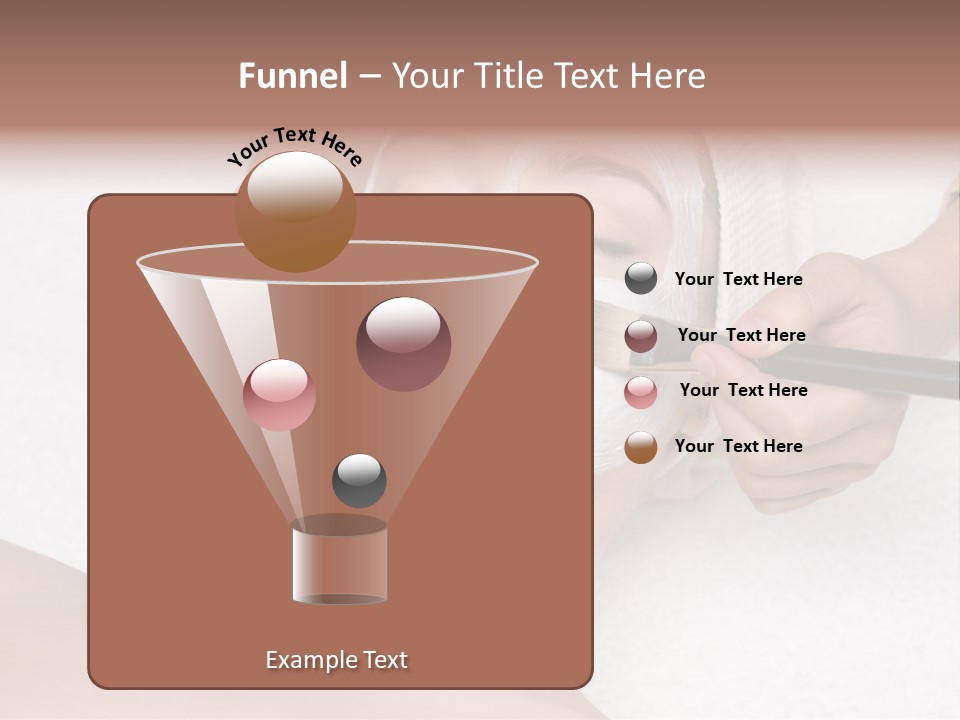 Healthy Horizontal Face PowerPoint Template