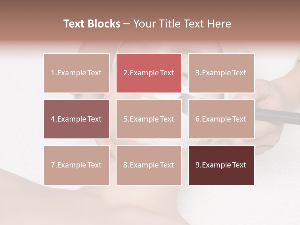 Healthy Horizontal Face PowerPoint Template