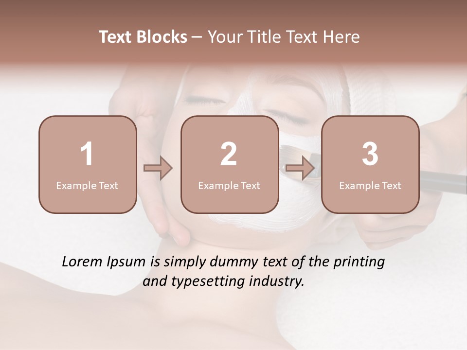 Healthy Horizontal Face PowerPoint Template
