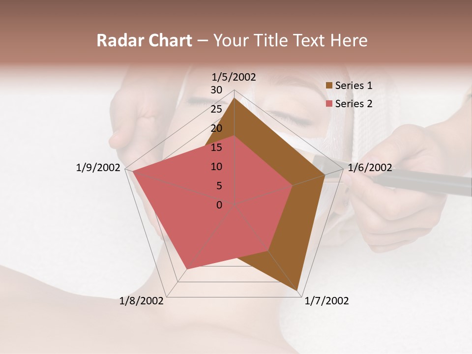 Healthy Horizontal Face PowerPoint Template