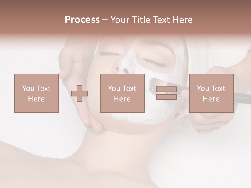 Healthy Horizontal Face PowerPoint Template