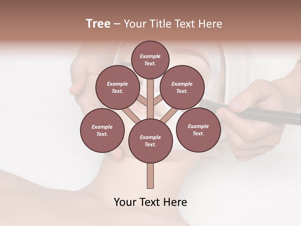 Healthy Horizontal Face PowerPoint Template