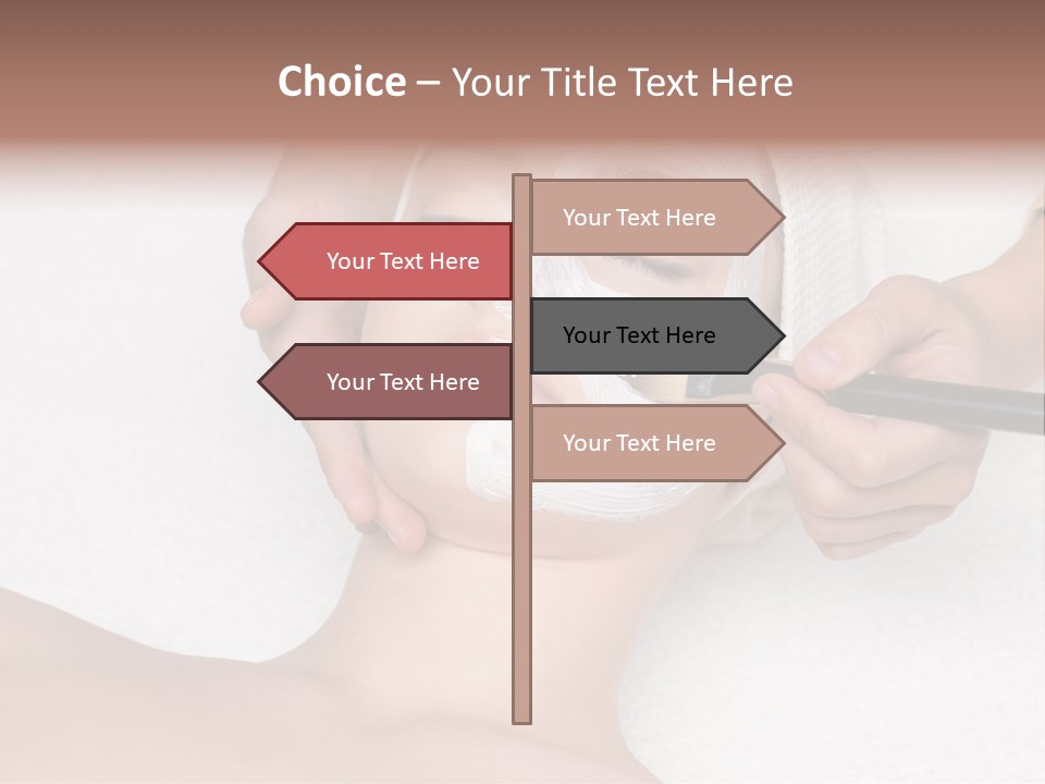 Healthy Horizontal Face PowerPoint Template