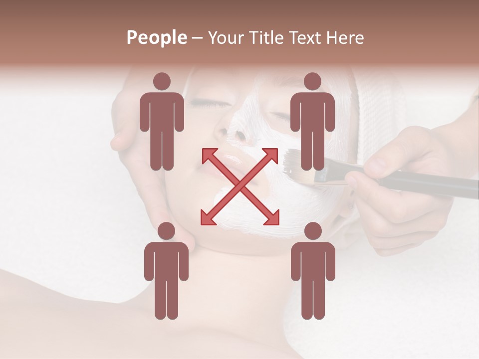 Healthy Horizontal Face PowerPoint Template