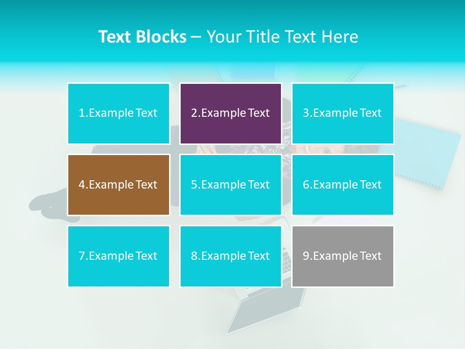 A Woman Laying On The Floor Surrounded By Notebooks PowerPoint Template