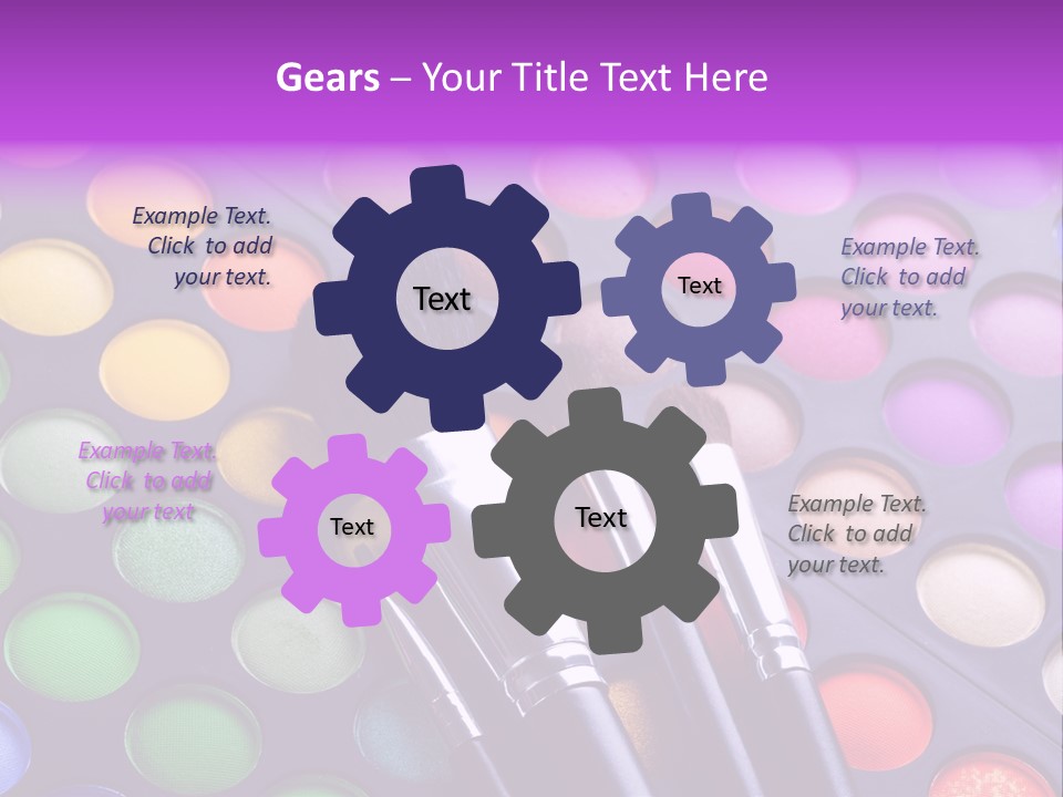 Businesses Laborers Grapes PowerPoint Template