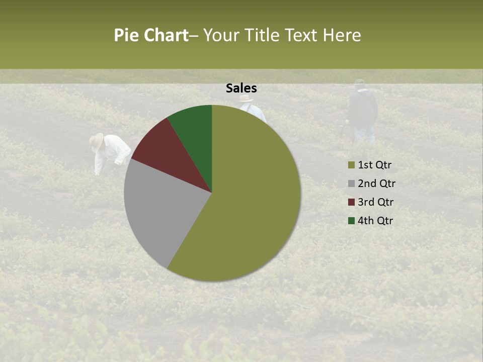Businesses Laborers Grapes PowerPoint Template