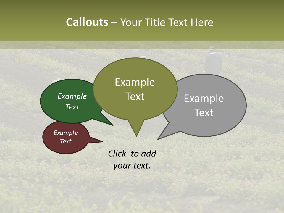 Businesses Laborers Grapes PowerPoint Template