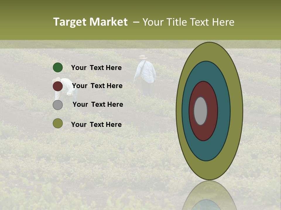 Businesses Laborers Grapes PowerPoint Template