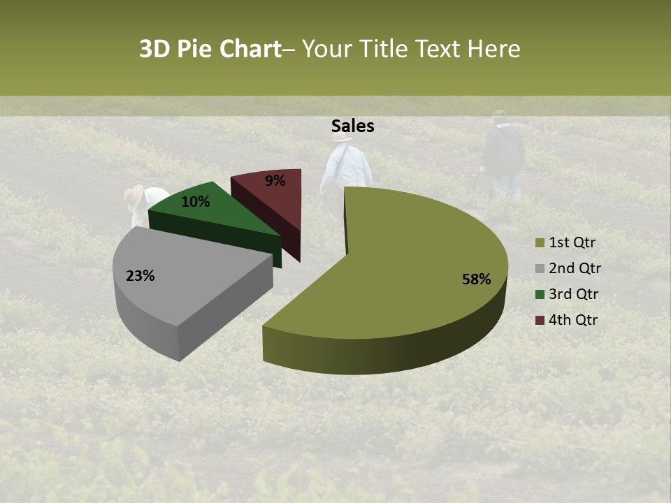 Businesses Laborers Grapes PowerPoint Template