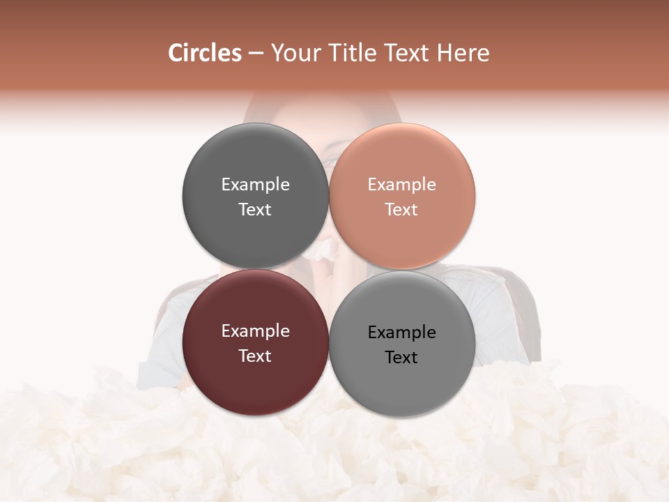 White Suit Temperature PowerPoint Template