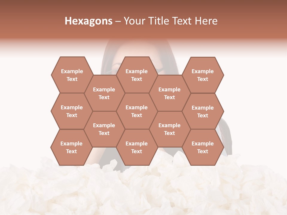 White Suit Temperature PowerPoint Template