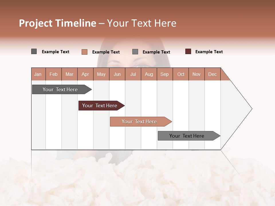 White Suit Temperature PowerPoint Template
