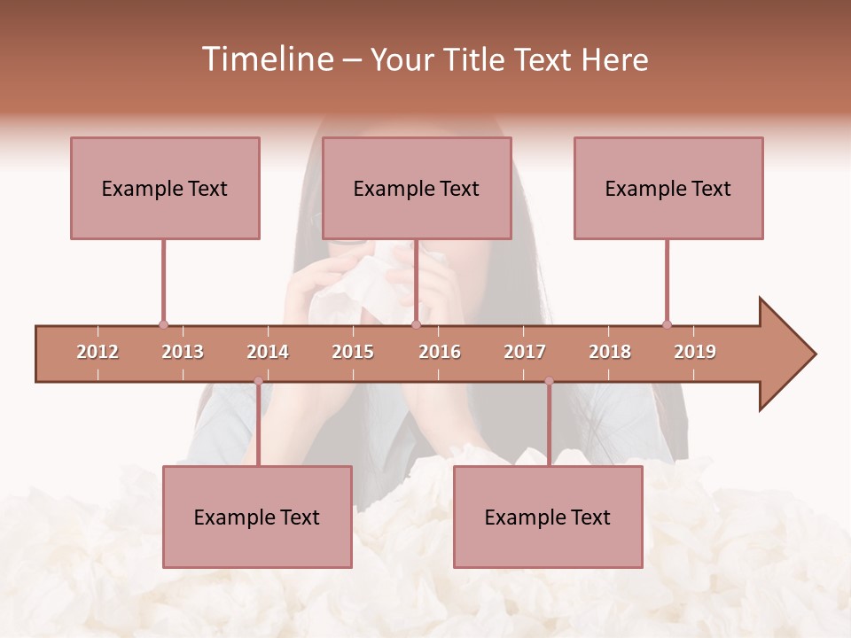 White Suit Temperature PowerPoint Template