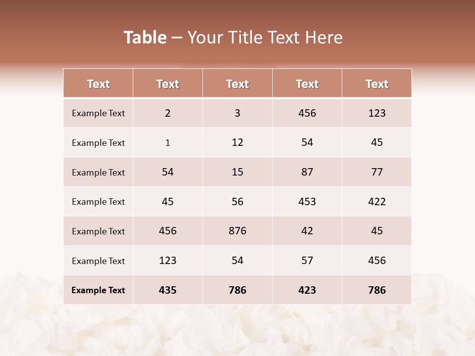 White Suit Temperature PowerPoint Template