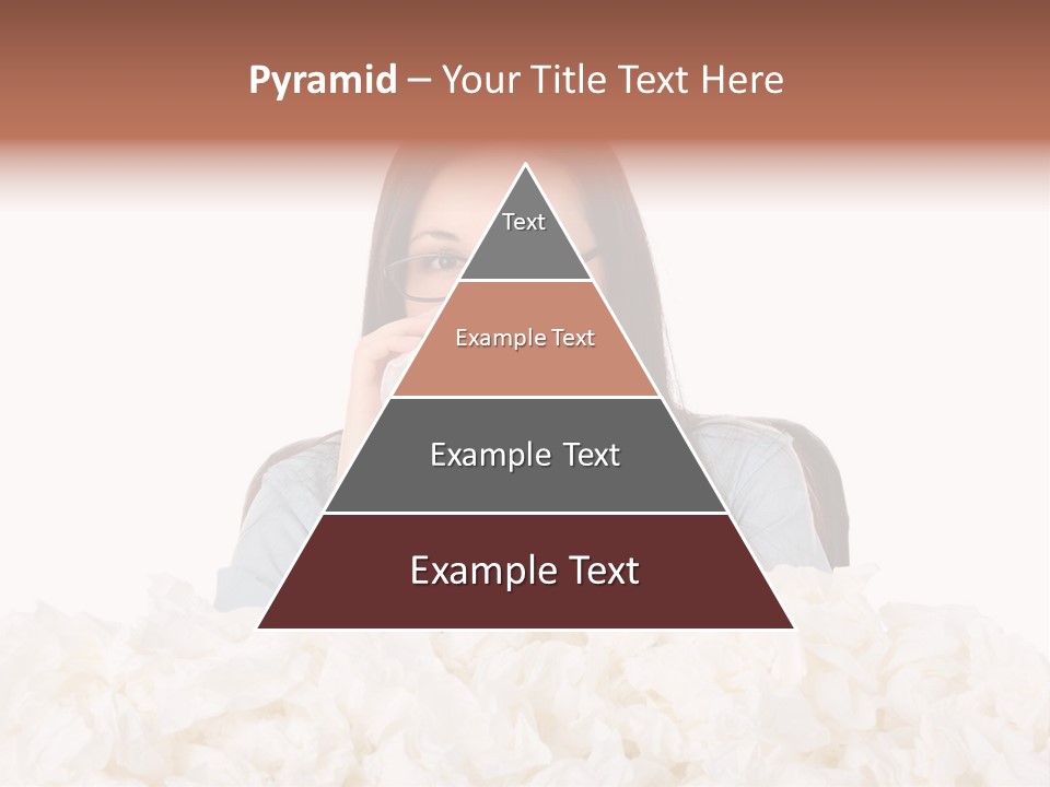 White Suit Temperature PowerPoint Template