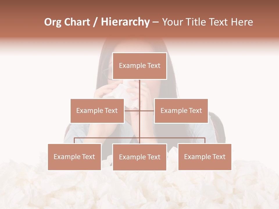 White Suit Temperature PowerPoint Template