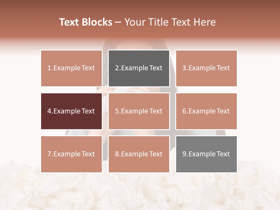 White Suit Temperature PowerPoint Template