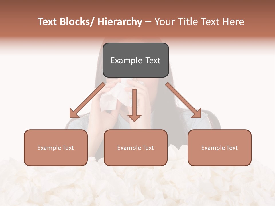 White Suit Temperature PowerPoint Template
