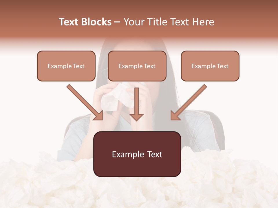White Suit Temperature PowerPoint Template
