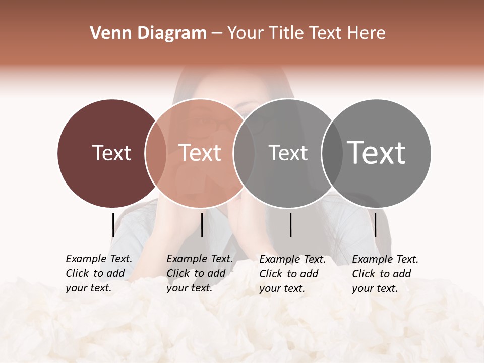 White Suit Temperature PowerPoint Template