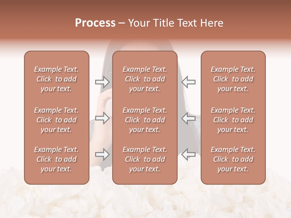 White Suit Temperature PowerPoint Template
