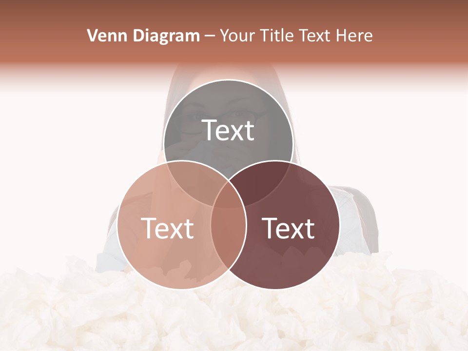 White Suit Temperature PowerPoint Template