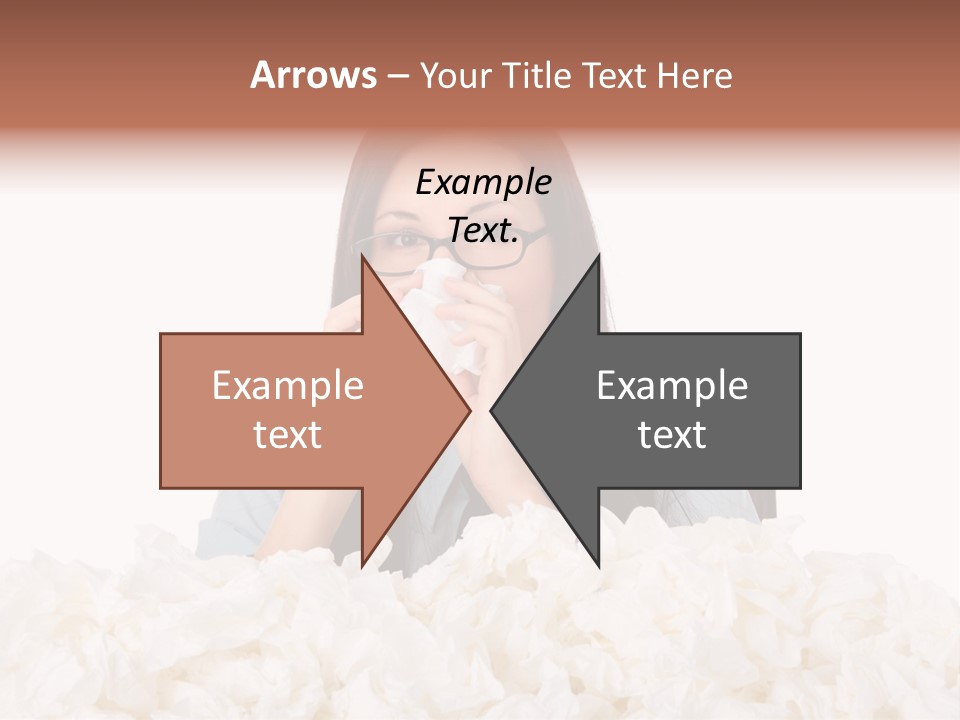 White Suit Temperature PowerPoint Template