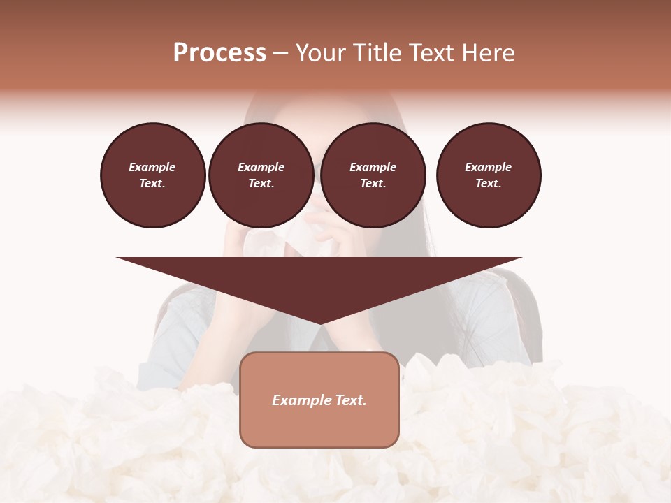 White Suit Temperature PowerPoint Template