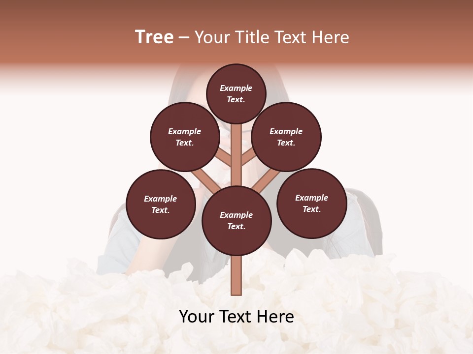 White Suit Temperature PowerPoint Template