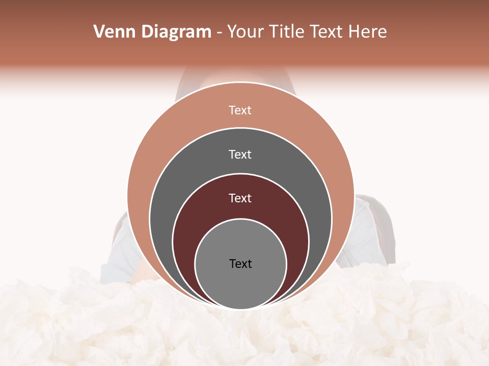 White Suit Temperature PowerPoint Template