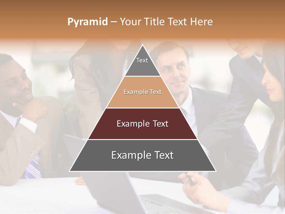 Male Discussing Employee PowerPoint Template