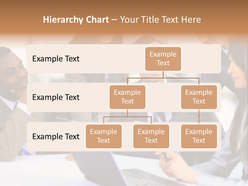 Male Discussing Employee PowerPoint Template