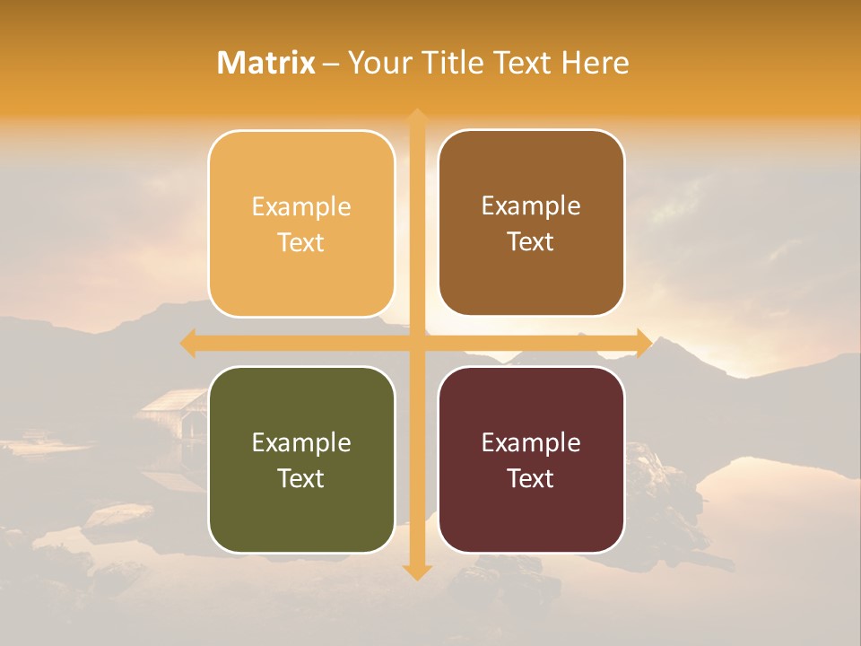 Concept Relax Scenic PowerPoint Template