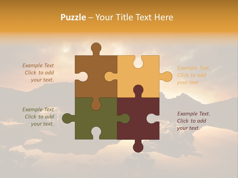 Concept Relax Scenic PowerPoint Template