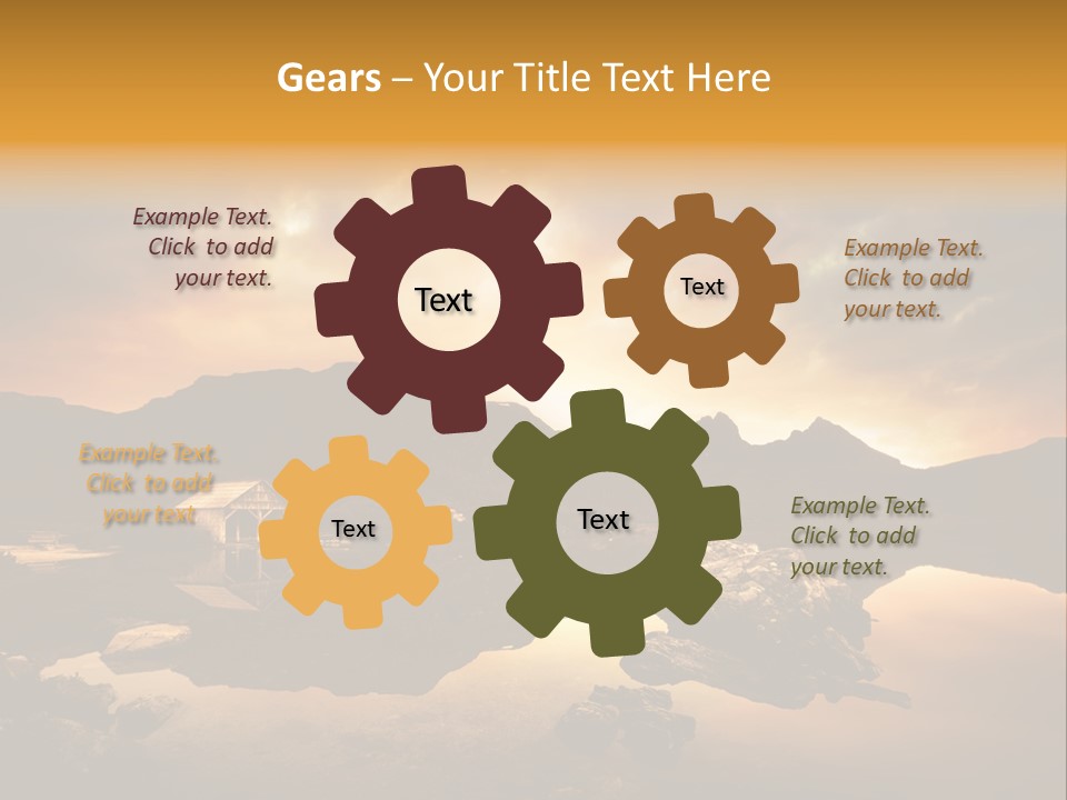 Concept Relax Scenic PowerPoint Template