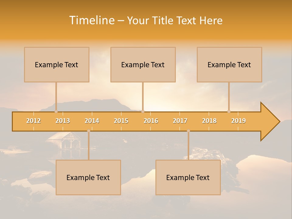 Concept Relax Scenic PowerPoint Template