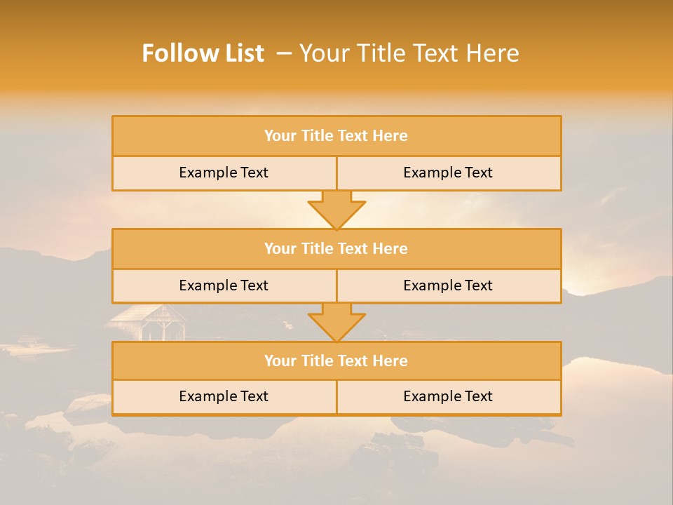 Concept Relax Scenic PowerPoint Template