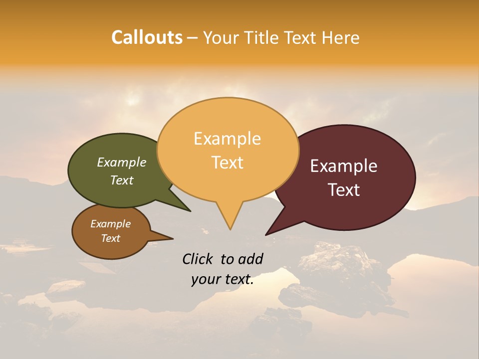 Concept Relax Scenic PowerPoint Template