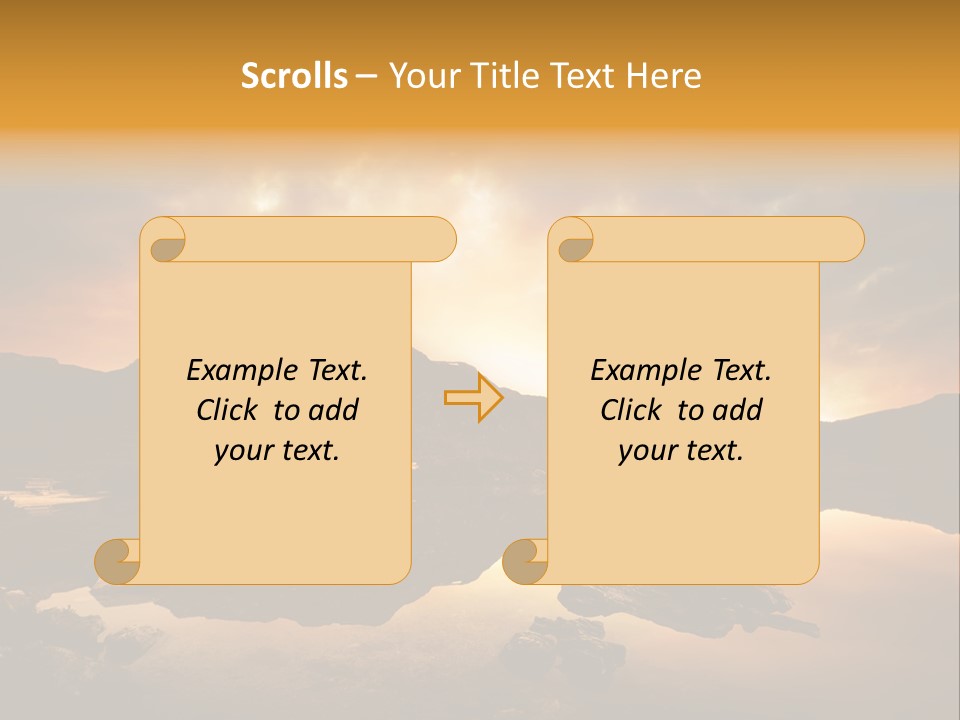 Concept Relax Scenic PowerPoint Template