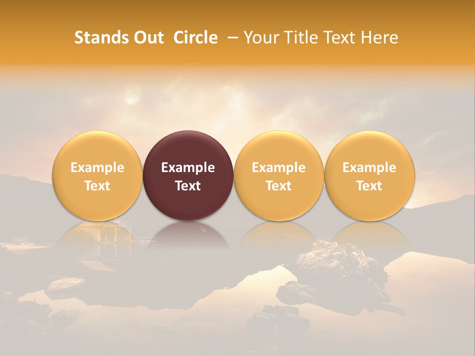 Concept Relax Scenic PowerPoint Template