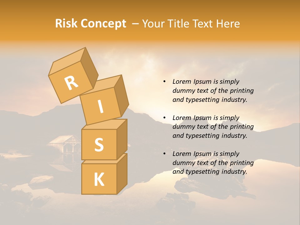 Concept Relax Scenic PowerPoint Template